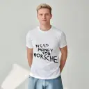 Need porsche white oversized t-shirt