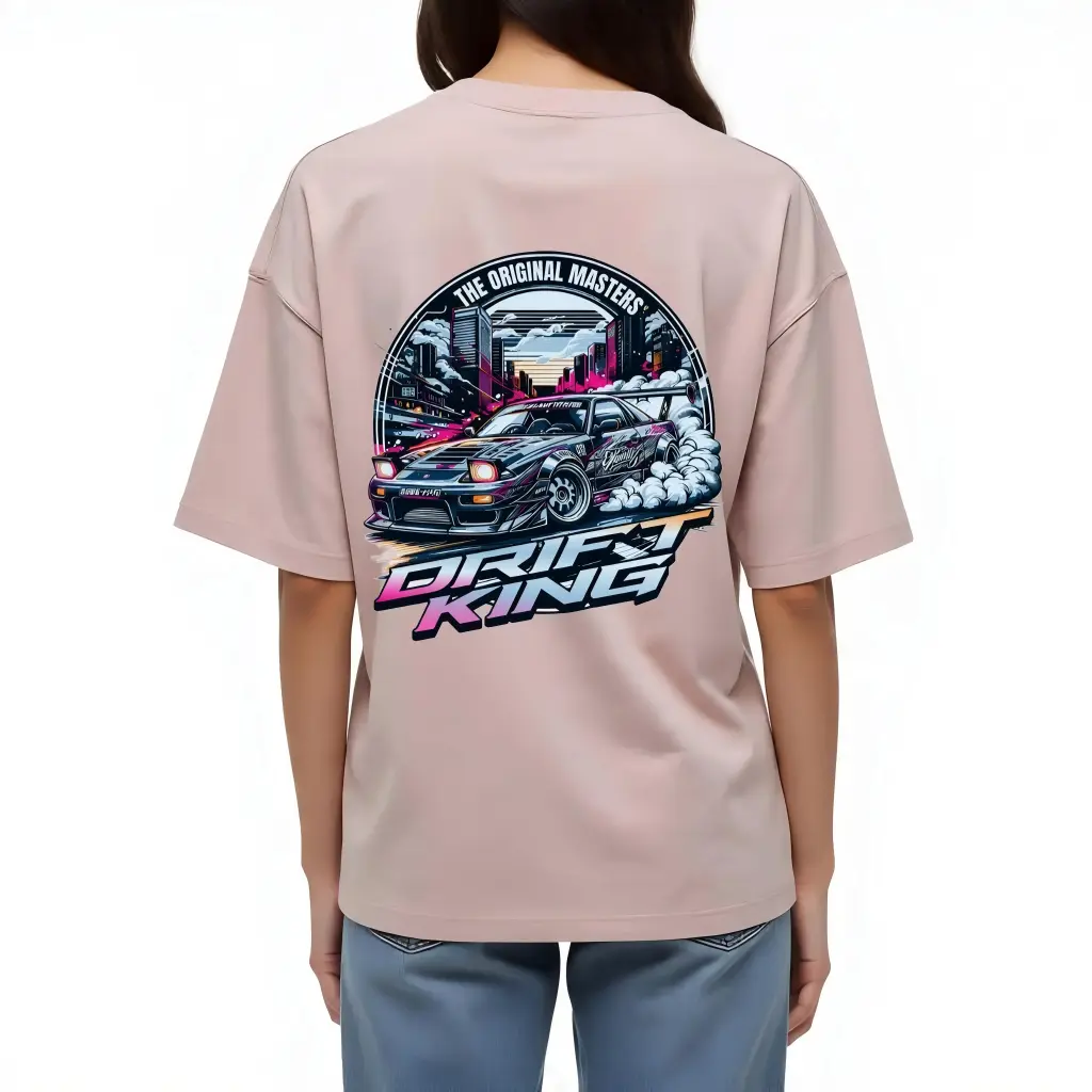 Light pink oversized t-shirt (XL)