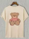 Panda skin colour oversized t-shirt
