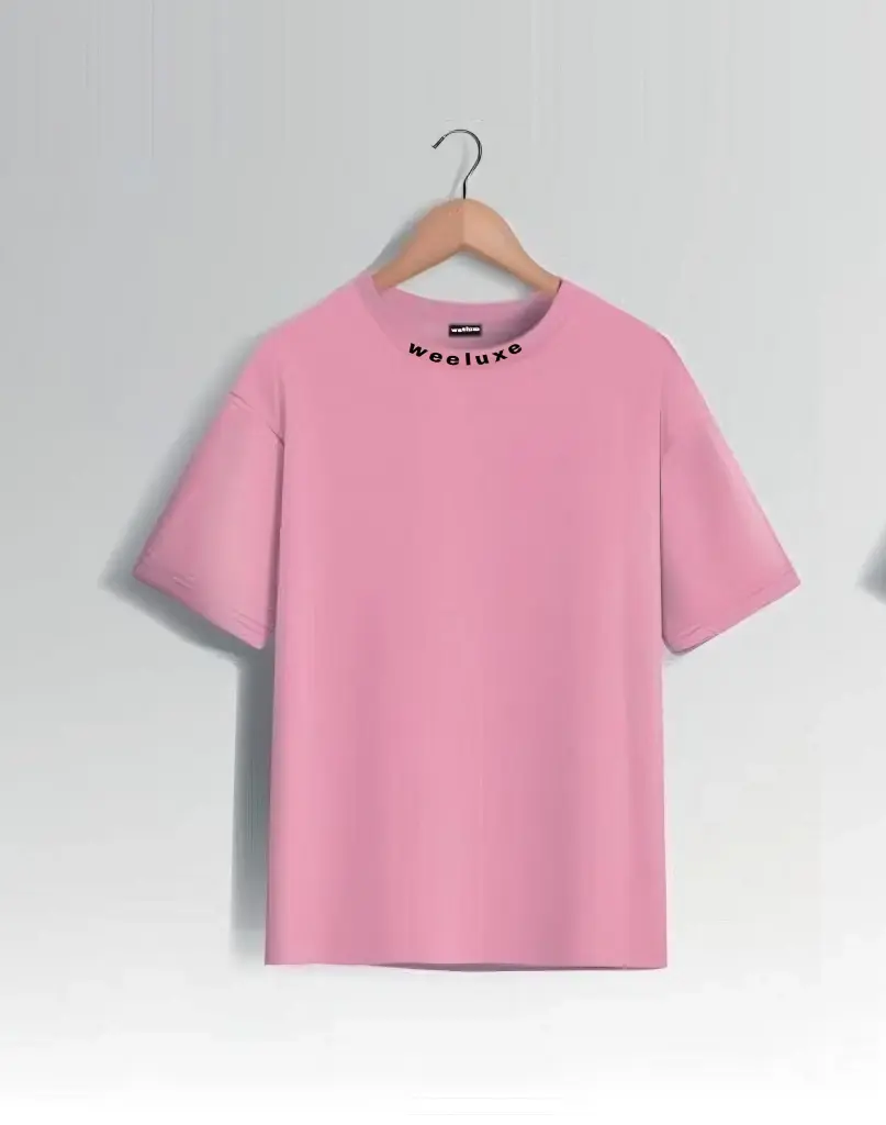pink oversized t-shirt unisex (XL)